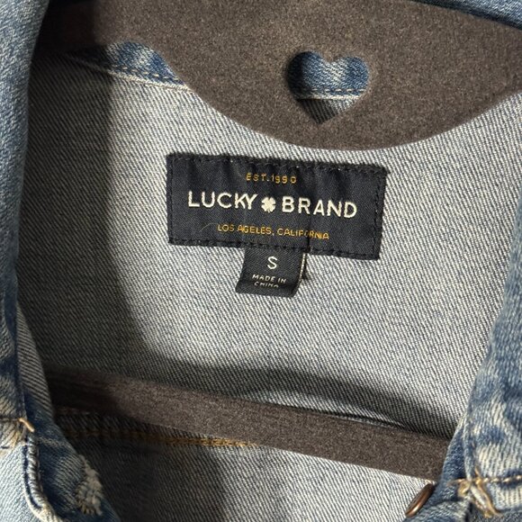 Lucky Classic Denim Jacket Small - Picture 2 of 4